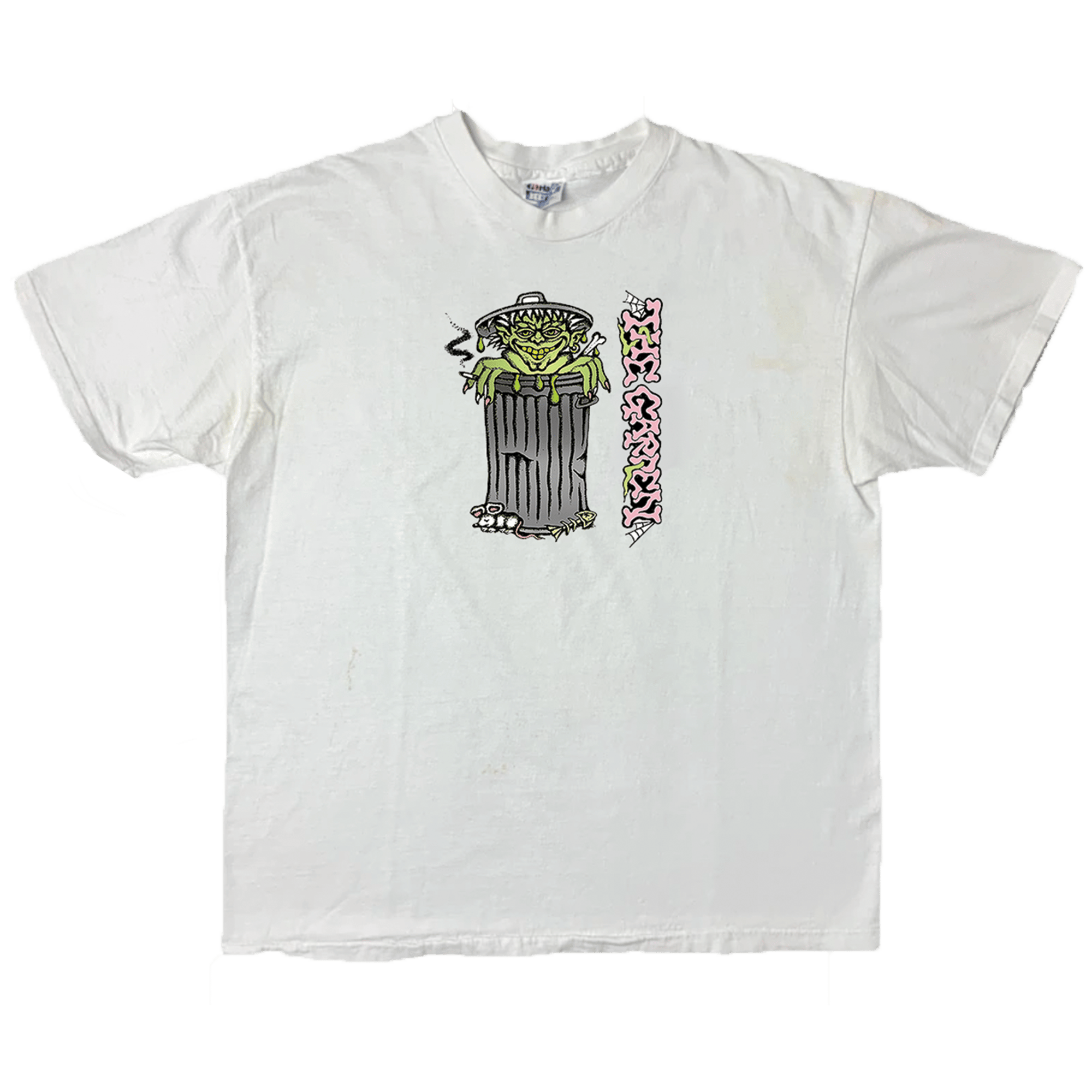 Goblin Trash White T-Shirt | The Garden VV